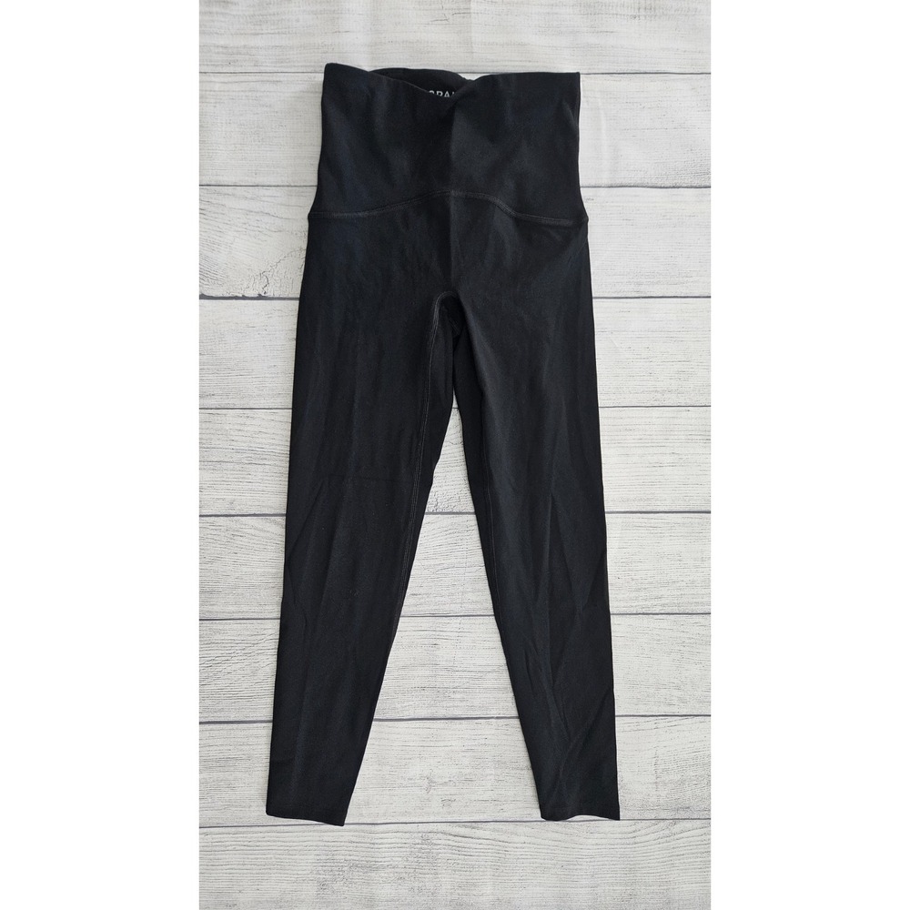 Spanx Leggings Womens XS Black High Rise Sculpting Stretch Yoga Basic‎ Capsule